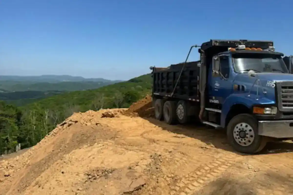 Dirt Removal by Hyler's Tree Service and Grading