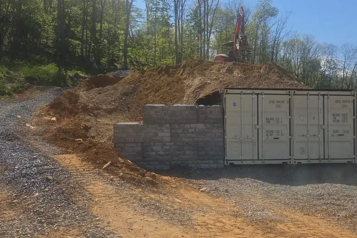 Land grading project by Hyler's